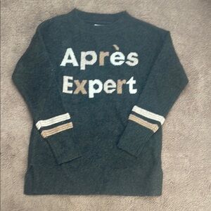 LAST CHANCE Après Expert Dark Gray Sweater